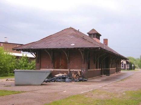 Negaunee MI Union Station